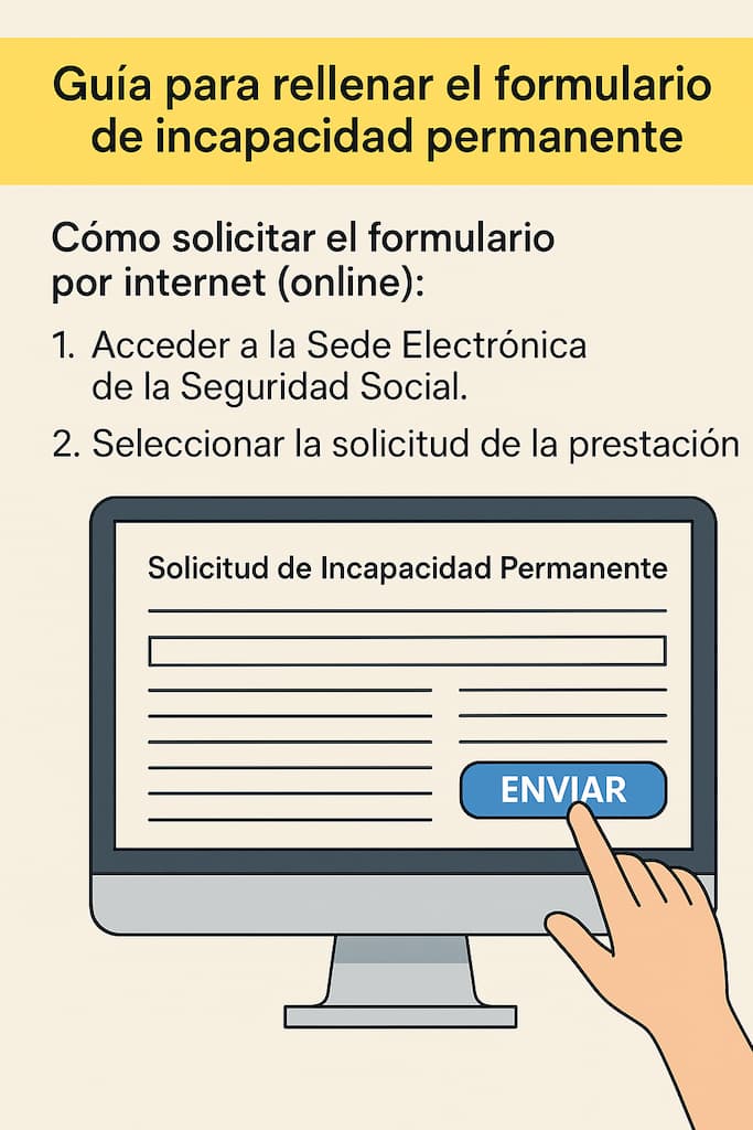 2 Opciones Para Rellenar El Formulario De Solicitud De Incapacidad 