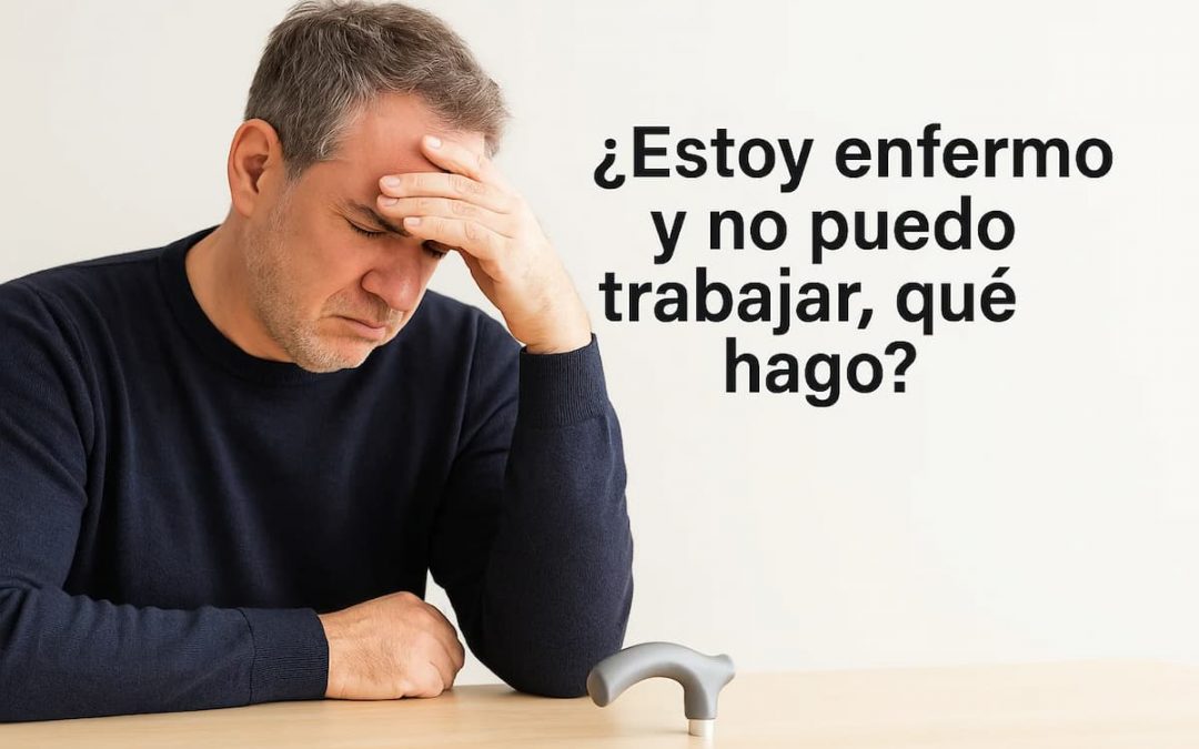 ¿Estoy enfermo y no puedo trabajar, qué hago?
