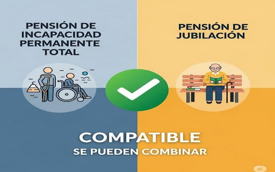 puedo cobrar incapacidad y jubilación a la vez