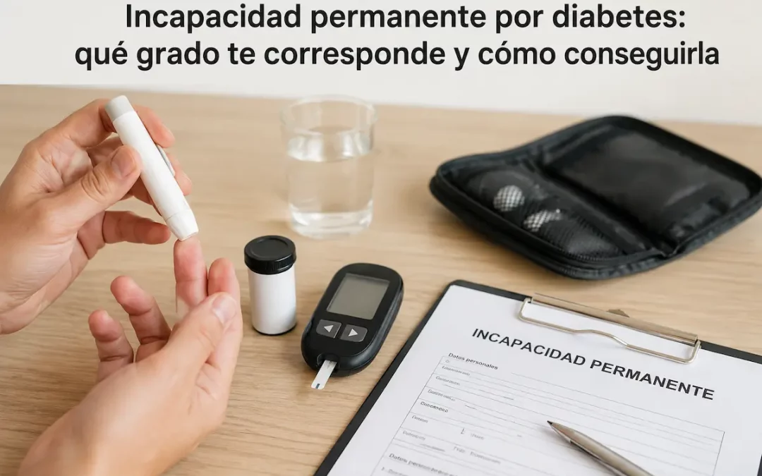 Incapacidad permanente por diabetes: qué grado te corresponde y cómo conseguirla